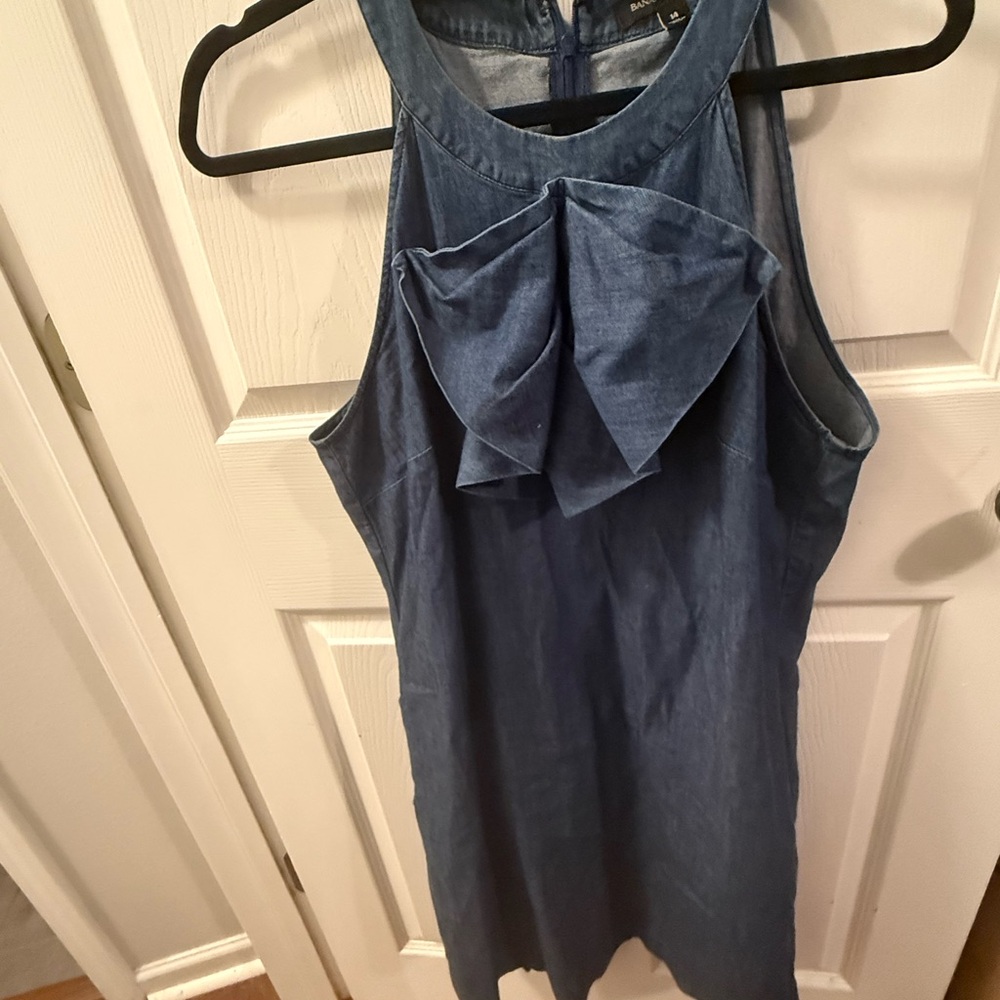 Banana Republic Blue Denim Dress